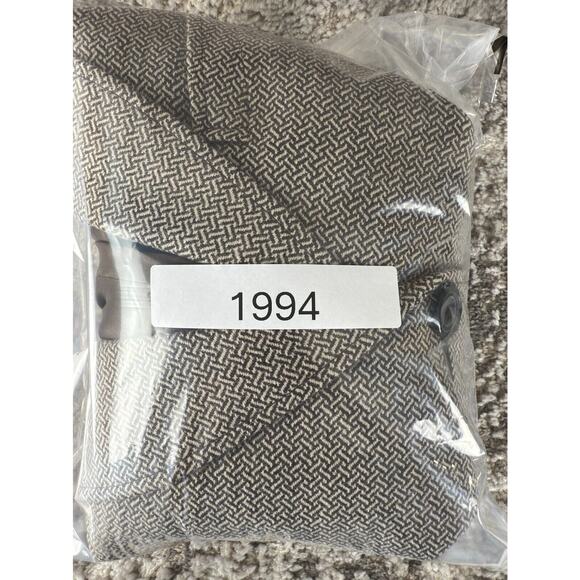 Worthington Sz 14 Wool Blend Belted V Neck Collar Long Sleeve Blazer Jacket - Picture 8 of 8